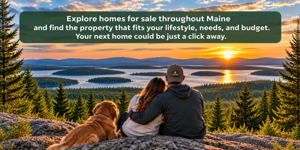 Maine Home Search Banner